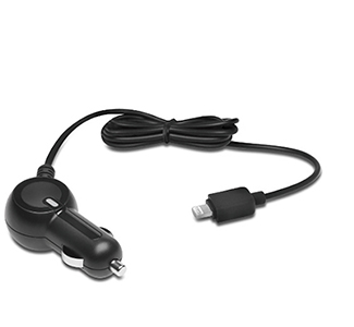 Автозарядка Kensington PowerBolt 2.1 AMPсо встроенным Lightning