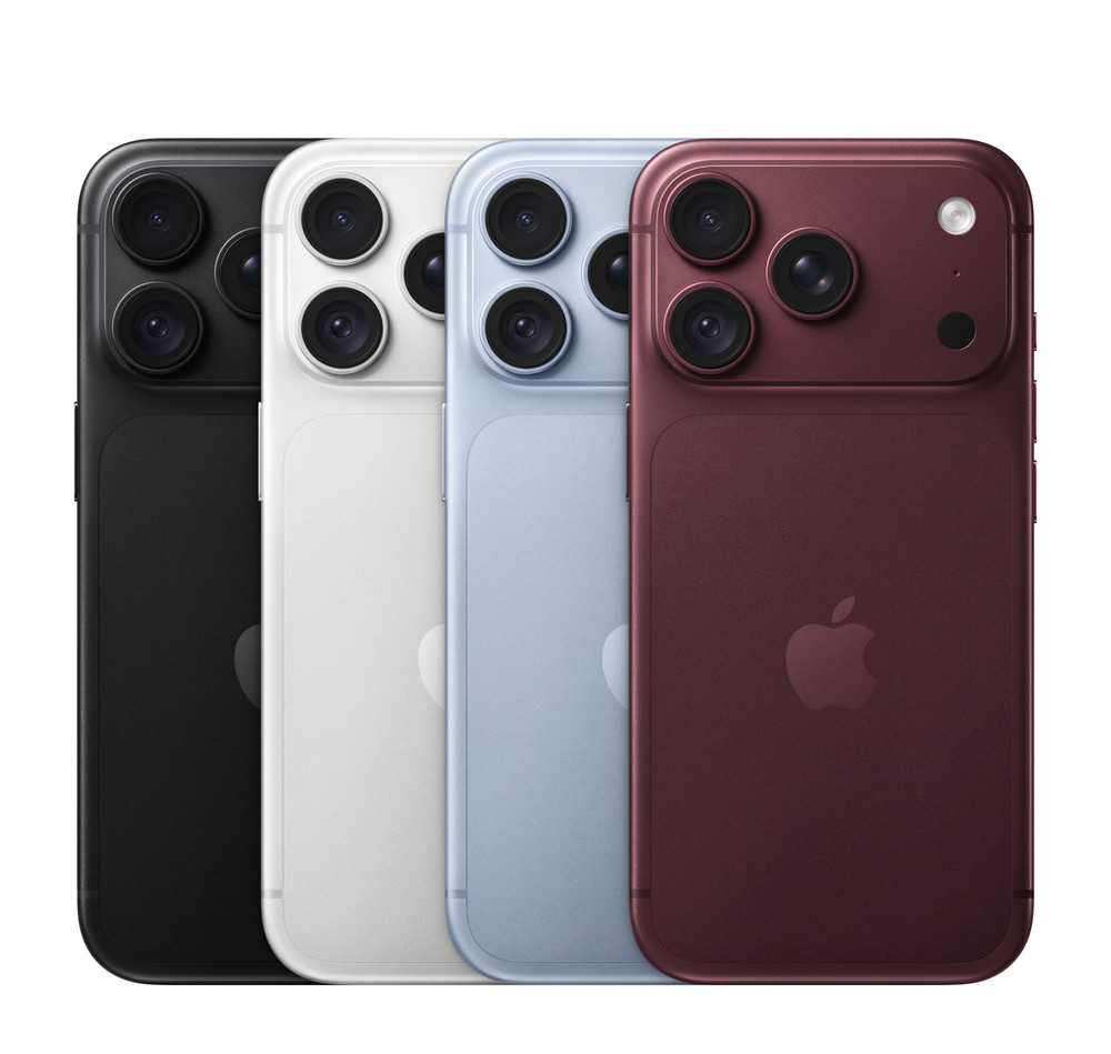 iPhone 18 Pro: чёрный, серебристый, ледниковый голубой и бордовый