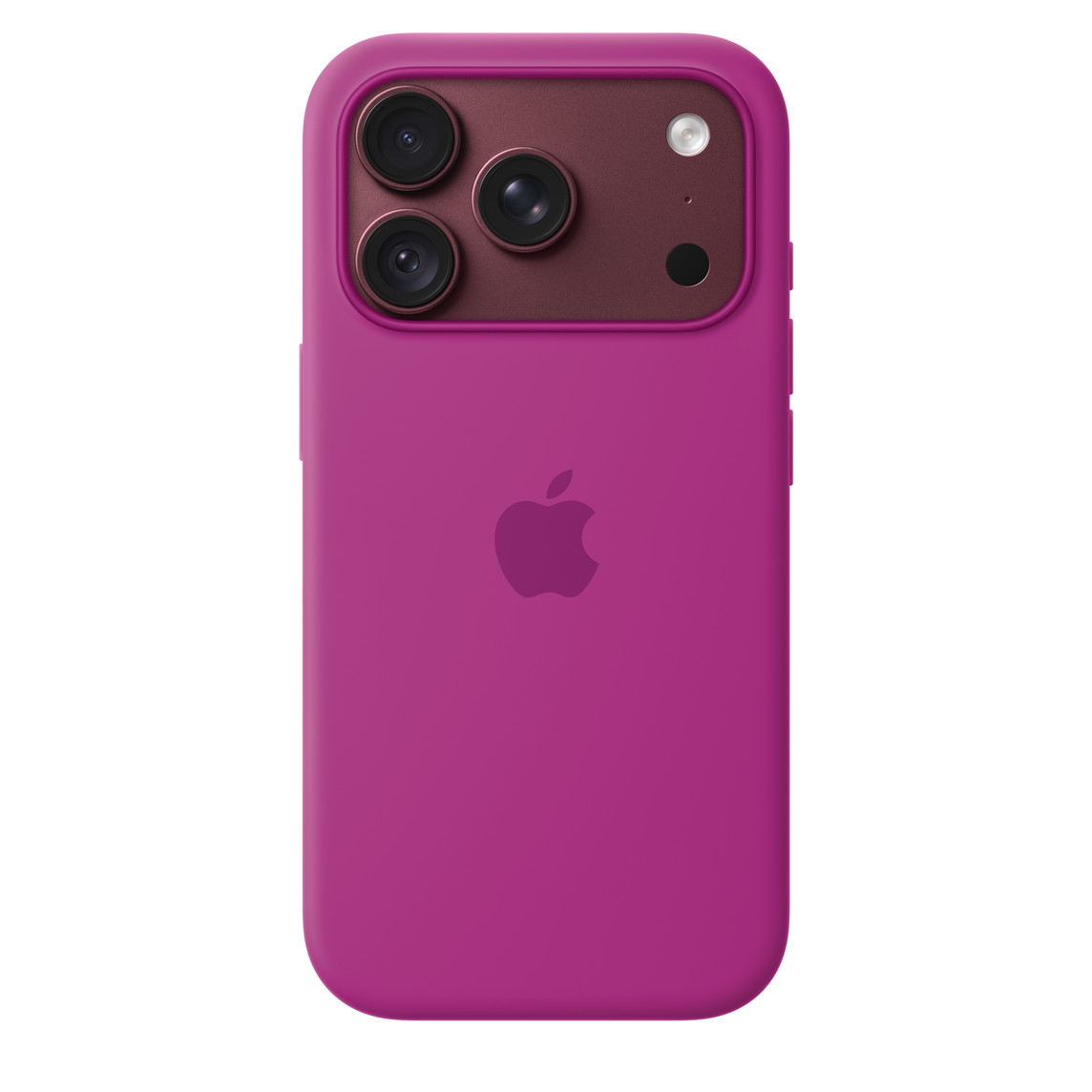 Силиконовый чехол iPhone 18 Pro — Маджента