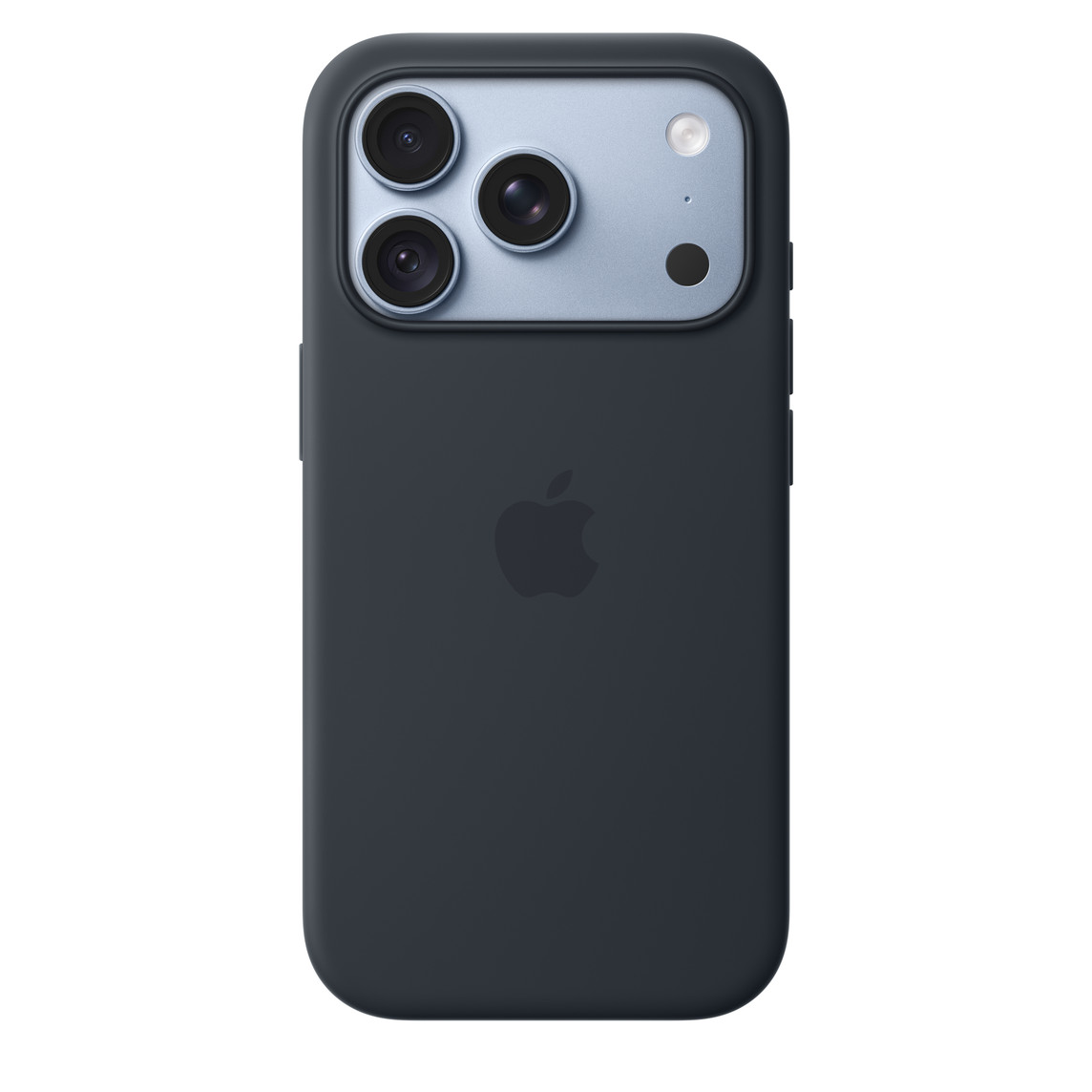 Силиконовый чехол iPhone 18 Pro — Тёмно-синий
